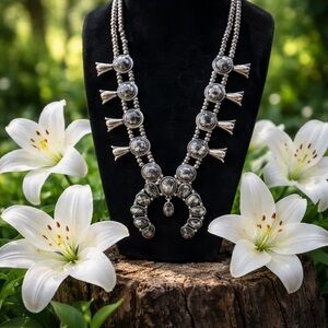 Elegant Silver Necklace